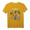 Eulen T-Shirt mit Arten von Eulen, Vogelarten und Eulenrassen - Klassisch geschnitten, doppelt genähter Saum