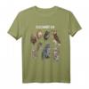 Eulen T-Shirt mit Arten von Eulen, Vogelarten und Eulenrassen - Klassisch geschnitten, doppelt genähter Saum