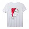 Lustiges Englische Bulldogge Weihnachtsmann T-Shirt - Perfektes Weihnachtsgeschenk für Hundeliebhaber und Bulldoggenfans