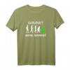 Grüne Nein danke Spruch T-Shirt  Humorvolles Statement gegen grüne Politik mit Evolution rückwärts Motiv und Diesel-Flagge