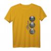 Boule T-Shirt mit 3 Boule Kugeln - Traditionelles französisches Spiel, Fanartikel & Geschenk für Boule-Spieler