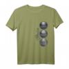 Boule T-Shirt mit 3 Boule Kugeln - Traditionelles französisches Spiel, Fanartikel & Geschenk für Boule-Spieler