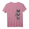 Boule T-Shirt mit 3 Boule Kugeln - Traditionelles französisches Spiel, Fanartikel & Geschenk für Boule-Spieler