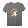 Tai Chi Qigong T-Shirt mit Zen Kreis Symbol für Meditation, Balance & Training