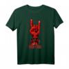Rock & Roll Teufelsgruß Rocker Konzert T-Shirt  Für Heavy Metal & Rock Fans, Gitarre spielen, Head Banging & Rockstar Geschenk