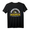 Alles Wird Gut Der Maurer Ist Da Maurer Maurermeister T-Shirt  Witziges Bauarbeiter & Maurer Outfit für Baustellenfans
