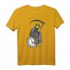 HapBunny Sensenmann Uhr T-Shirt - Lustiges Halloween-Design 2022 für Kinder und Erwachsene, Perfekt für Partys, Trick or Treat & Last-Minute Kostüme