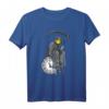 HapBunny Sensenmann Uhr T-Shirt - Lustiges Halloween-Design 2022 für Kinder und Erwachsene, Perfekt für Partys, Trick or Treat & Last-Minute Kostüme