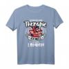Keine Therapie Muss Nur Nach London City England T-Shirt  Perfektes Geschenk für London Fans & Großbritannien Enthusiasten