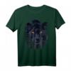 Schwarzer Panther Raubtier T-Shirt - Dschungelbewohner Tier Design für Katzen- und Wildkatzenliebhaber, Naturfreunde & Jaguar Fans