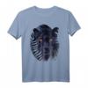 Schwarzer Panther Raubtier T-Shirt - Dschungelbewohner Tier Design für Katzen- und Wildkatzenliebhaber, Naturfreunde & Jaguar Fans