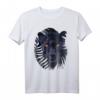 Schwarzer Panther Raubtier T-Shirt - Dschungelbewohner Tier Design für Katzen- und Wildkatzenliebhaber, Naturfreunde & Jaguar Fans