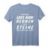 Bitte Herr lass Hirn regnen oder Steine Hauptsache T-Shirt  Humorvolles Statement gegen Dummheit und Ignoranz