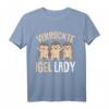 Verrückte Igel Lady Damen T-Shirt  Süßes Tiermotiv, ideales Geschenk für Igel-Liebhaberinnen zu Weihnachten, Muttertag & Geburtstag