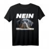Rottweiler Gesicht Nein Nicht Heute T-Shirt  Humorvolles Geschenk für Hundeliebhaber, Rottweiler-Fans & Tierliebhaber zu Weihnachten, Muttertag & Geburtstag