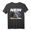 Rottweiler Gesicht Nein Nicht Heute T-Shirt  Humorvolles Geschenk für Hundeliebhaber, Rottweiler-Fans & Tierliebhaber zu Weihnachten, Muttertag & Geburtstag