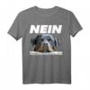 Rottweiler Gesicht Nein Nicht Heute T-Shirt  Humorvolles Geschenk für Hundeliebhaber, Rottweiler-Fans & Tierliebhaber zu Weihnachten, Muttertag & Geburtstag
