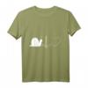 Schnecken Liebe ist Herz Sache - Herz für Schnecken T-Shirt als Geschenk für Schneckenliebhaber, Garten- & Naturfreunde