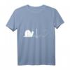 Schnecken Liebe ist Herz Sache - Herz für Schnecken T-Shirt als Geschenk für Schneckenliebhaber, Garten- & Naturfreunde