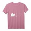 Schnecken Liebe ist Herz Sache - Herz für Schnecken T-Shirt als Geschenk für Schneckenliebhaber, Garten- & Naturfreunde