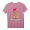 Shirt mit Teddybär und Spruch 'Hab dich Lieb'  Lustiges und Süßes Teddy Bär T-Shirt für Bärenliebhaber, Bärenmama & Bärenpapa