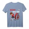 Kinder 6. Geburtstag Fußball T-Shirt für Jungen - Dab Pose, Fußball und Zahl 6, ideales Geschenk für Geburtstagsfeier & Fußballfans