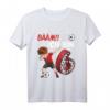 Kinder 6. Geburtstag Fußball T-Shirt für Jungen - Dab Pose, Fußball und Zahl 6, ideales Geschenk für Geburtstagsfeier & Fußballfans