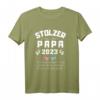 Zwillingspapa 2023 T-Shirt - Stolzes Vaterdesign mit Spruch zur Geburt deiner Zwillinge, lustig und klassisch geschnitten