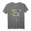 Best Of 1984 Kassette T-Shirt  Retro Kleidung zum Geburtstag für Damen und Herren, ideal für 80er-Jahre-Fans