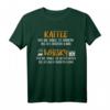 Witziges Kaffee und Whisky T-Shirt mit Spruch - Lustiges Geschenk für Männer und Frauen zu Weihnachten, Geburtstag & Urlaub