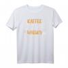 Witziges Kaffee und Whisky T-Shirt mit Spruch - Lustiges Geschenk für Männer und Frauen zu Weihnachten, Geburtstag & Urlaub