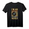 Retro Vinyl LP Schallplatte T-Shirt  Vintage Design für Musikliebhaber, DJs & Vinylsammler der 1980er Jahre