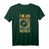 Retro Vinyl LP Schallplatte T-Shirt  Vintage Design für Musikliebhaber, DJs & Vinylsammler der 1980er Jahre