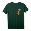 Lustiges Katzen T-Shirt mit Brusttaschen-Design  Perfektes Geschenk für Katzenliebhaber zum Geburtstag, Weihnachten, Vatertag & Muttertag