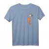 Lustiges Katzen T-Shirt mit Brusttaschen-Design  Perfektes Geschenk für Katzenliebhaber zum Geburtstag, Weihnachten, Vatertag & Muttertag