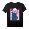 Anime Girl  niedliches Katzen-Design Cosplay T-Shirt für Anime- und Manga-Fans, Kawaii Style für Mädchen