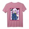 Anime Girl  niedliches Katzen-Design Cosplay T-Shirt für Anime- und Manga-Fans, Kawaii Style für Mädchen