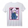 Anime Girl  niedliches Katzen-Design Cosplay T-Shirt für Anime- und Manga-Fans, Kawaii Style für Mädchen