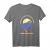 Vögel sind nicht echt T-Shirt  Verschwörungstheorie mit Überwachungskamera-Design für Skeptiker und Verschwörungsgläubige