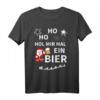 Lustiges Ho Ho Hol mir mal ein Bier Weihnachts Ugly Xmas T-Shirt  Perfekt für Weihnachtsfeiern, Weihnachtsmärkte und Bierliebhaber