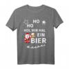 Lustiges Ho Ho Hol mir mal ein Bier Weihnachts Ugly Xmas T-Shirt  Perfekt für Weihnachtsfeiern, Weihnachtsmärkte und Bierliebhaber