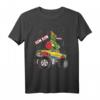 Kinder 6. Geburtstag Deko & T-Shirt - Ich bin 6 TRex Monster Truck für Jungen, perfekte Geburtstagsgeschenkidee mit Dinosaurier und Monster Truck Motiv