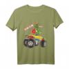 Kinder 6. Geburtstag Deko & T-Shirt - Ich bin 6 TRex Monster Truck für Jungen, perfekte Geburtstagsgeschenkidee mit Dinosaurier und Monster Truck Motiv