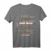 Krav Maga Terminology T-Shirt - Perfektes Geschenk für Krav-Maga-Liebhaber und Selbstverteidigung Begeisterte