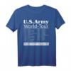 U.S. Army World Tour T-Shirt  Stolze Militärmutter mit Flagge, patriotische Kleidung für Familien und Veteranen