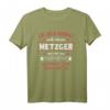 Metzger - Leg dich niemals mit einem an T-Shirt | Humorvolles Geschenk für Metzger, Fleischer & Schlachter zu Geburtstag & Weihnachten