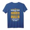 Lustiges HapBunny T-Shirt für Maler, Handwerker & Malermeister  Originelles Geschenk für Männer zu Weihnachten, Geburtstag & Vatertag