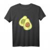 T-Shirt mit Avocado - Geschenkidee für Veganer, Vegetarier & Avocado-Liebhaber zu Weihnachten & Geburtstag