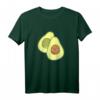 T-Shirt mit Avocado - Geschenkidee für Veganer, Vegetarier & Avocado-Liebhaber zu Weihnachten & Geburtstag