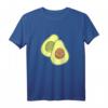 T-Shirt mit Avocado - Geschenkidee für Veganer, Vegetarier & Avocado-Liebhaber zu Weihnachten & Geburtstag